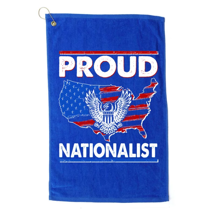 USA Proud Nationalist Platinum Collection Golf Towel