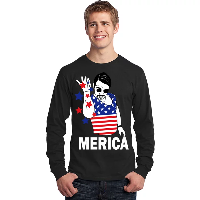 USA Salt Bae Merica Long Sleeve Shirt