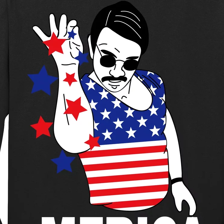 USA Salt Bae Merica Long Sleeve Shirt