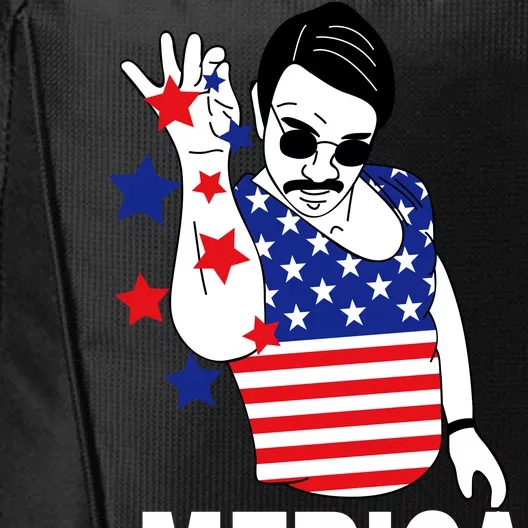 USA Salt Bae Merica City Backpack