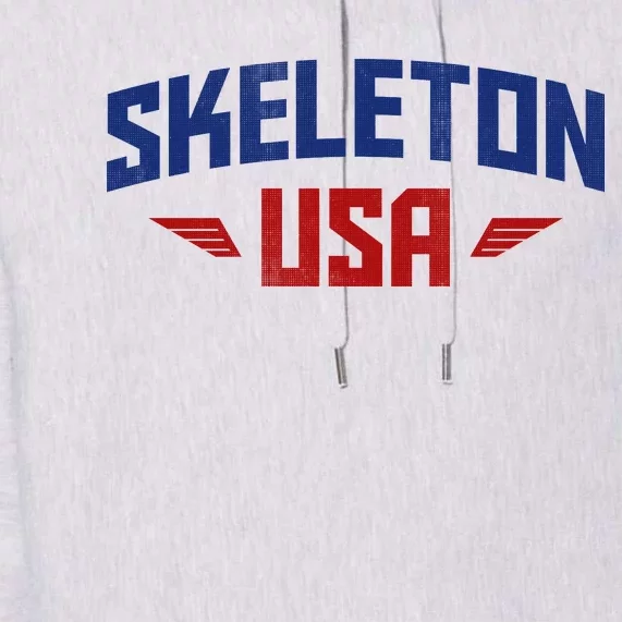 USA Skeleton Team Premium Hoodie