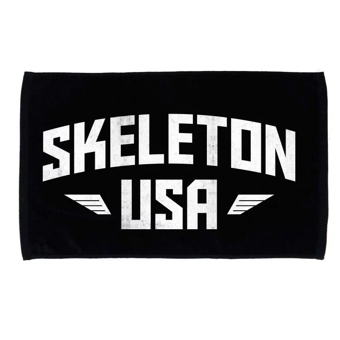 USA Skeleton Team Microfiber Hand Towel