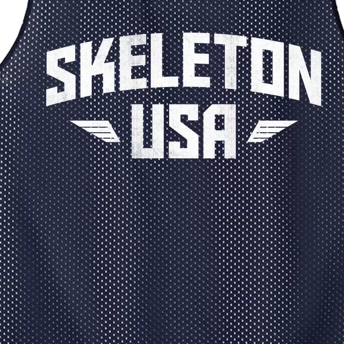 USA Skeleton Team Mesh Reversible Basketball Jersey Tank