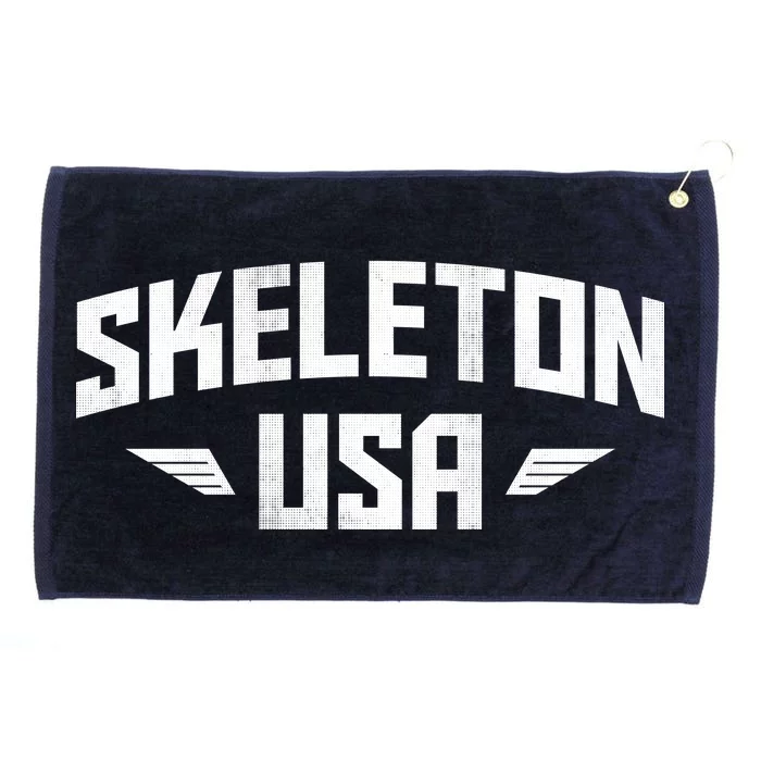 USA Skeleton Team Grommeted Golf Towel