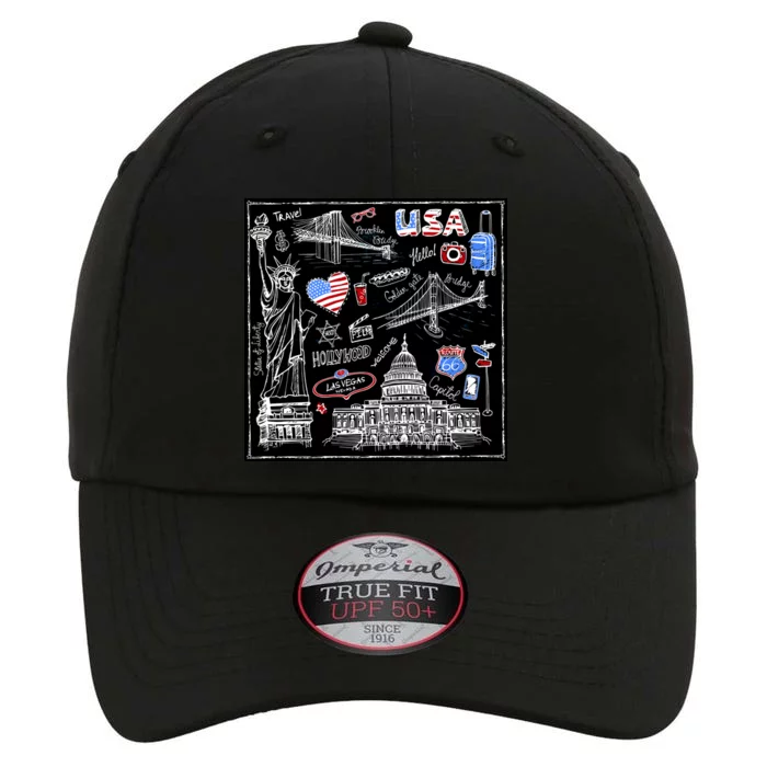 USA Sketch The Original Performance Cap