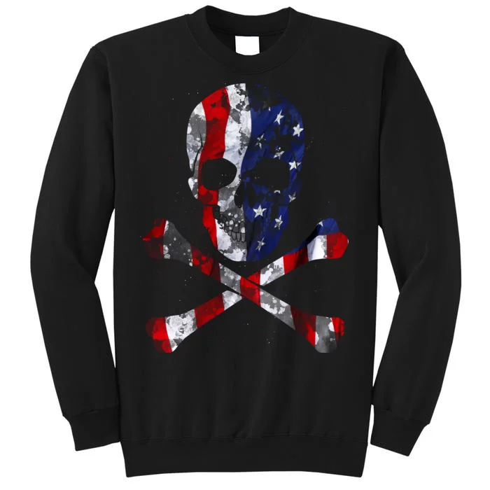 USA Skull Crossbone Sweatshirt