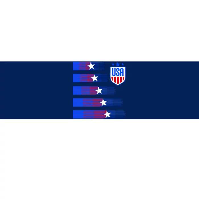 USA Soccer American Team Jersey Bumper Sticker