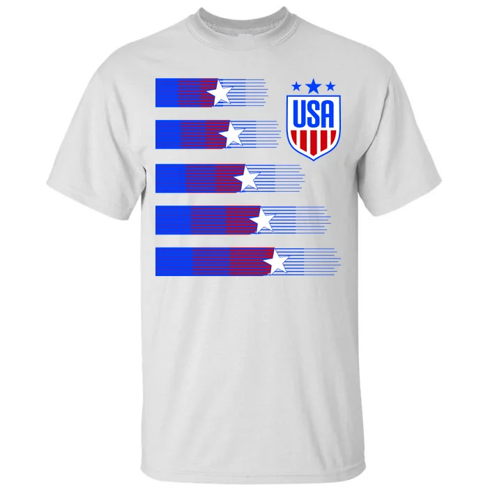 TeeShirtPalace USA Soccer American Team Jersey Tall T-Shirt