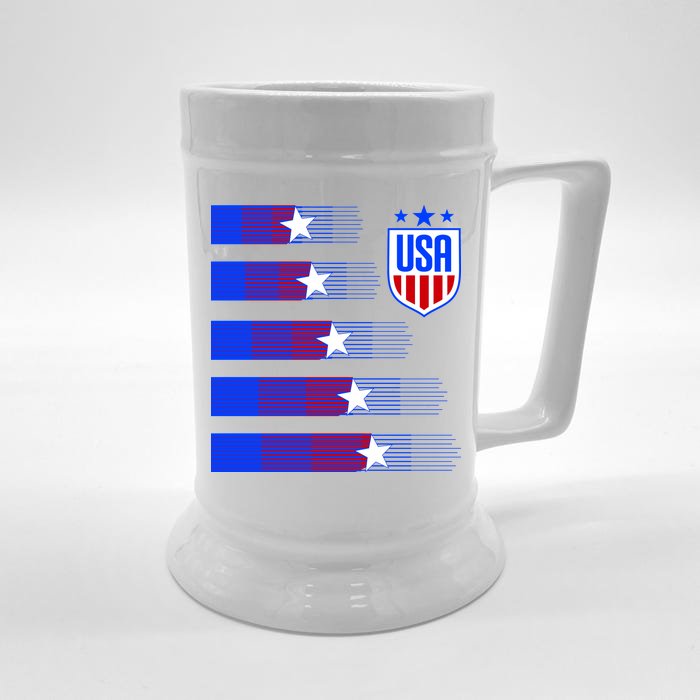 USA Soccer American Team Jersey Beer Stein