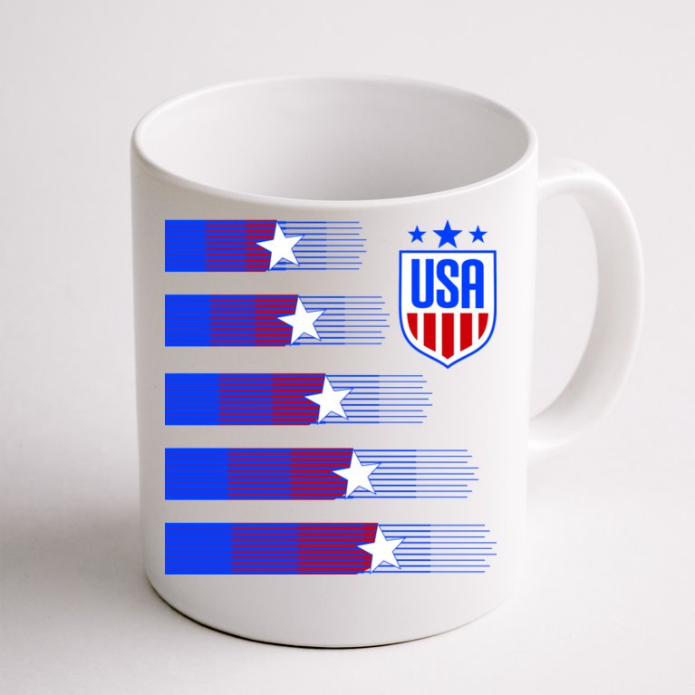 USA Soccer American Team Jersey Coffee Mug