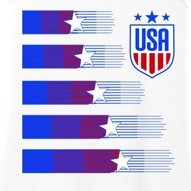 USA Soccer American Team Jersey Ladies Essential Tank