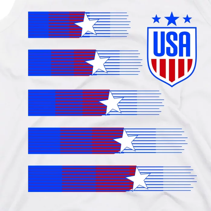 USA Soccer American Team Jersey Tank Top