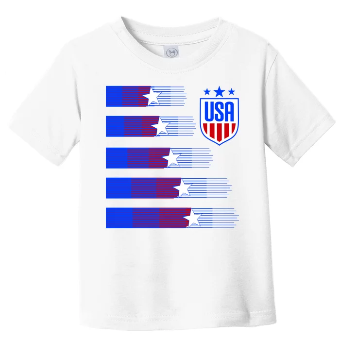 USA Soccer American Team Jersey Toddler T-Shirt