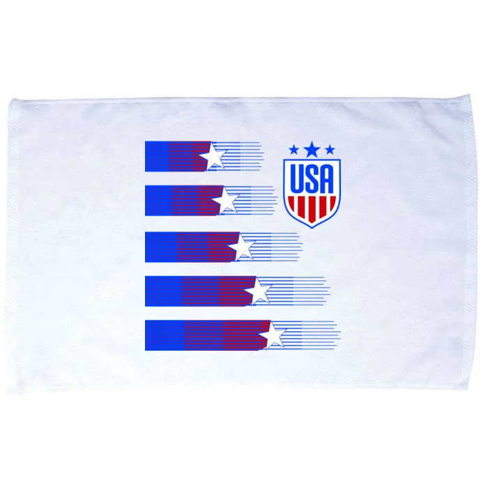 USA Soccer American Team Jersey Microfiber Hand Towel