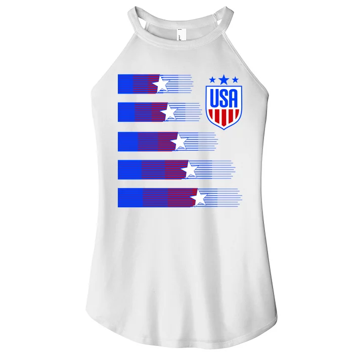 USA Soccer American Team Jersey Women’s Perfect Tri Rocker Tank