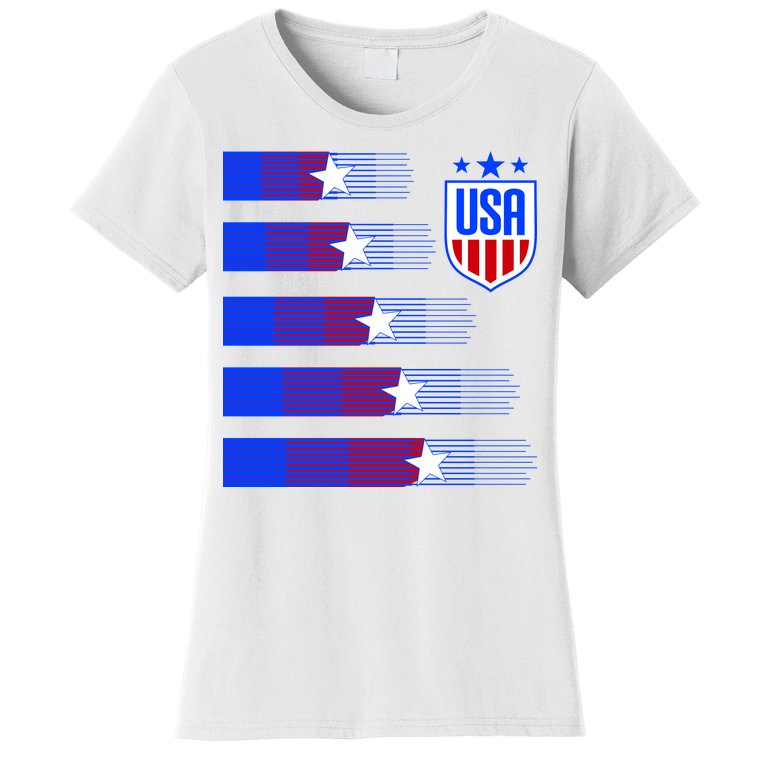 USA Soccer American Team Jersey Women's T-Shirt