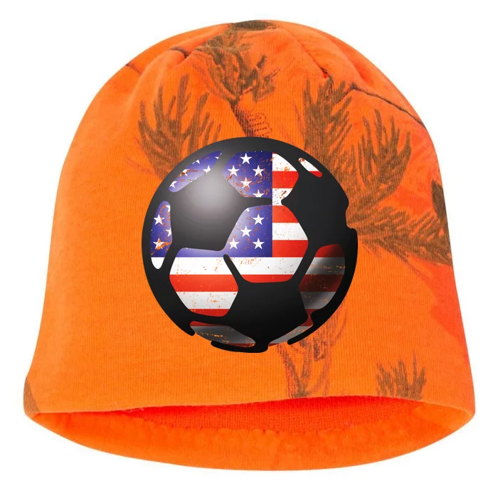 USA Soccer Ball Kati - Camo Knit Beanie