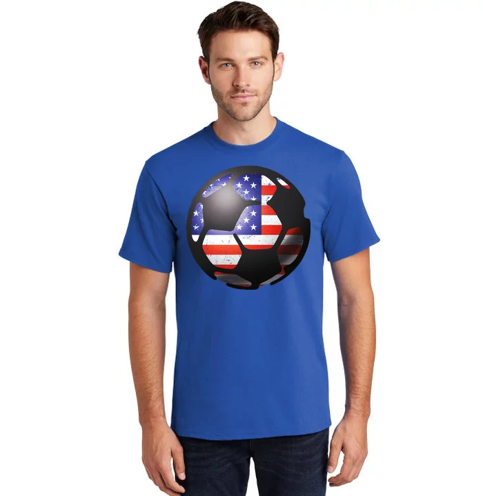 USA Soccer Ball Tall T-Shirt