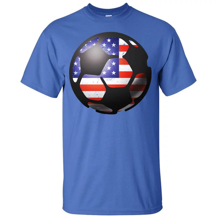 USA Soccer Ball Tall T-Shirt