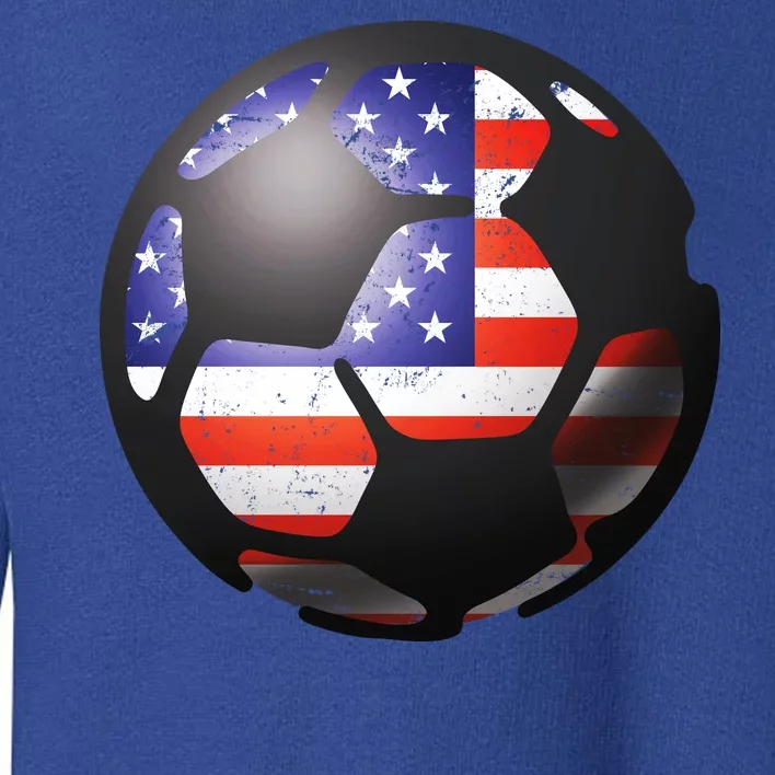 USA Soccer Ball Toddler Sweatshirt