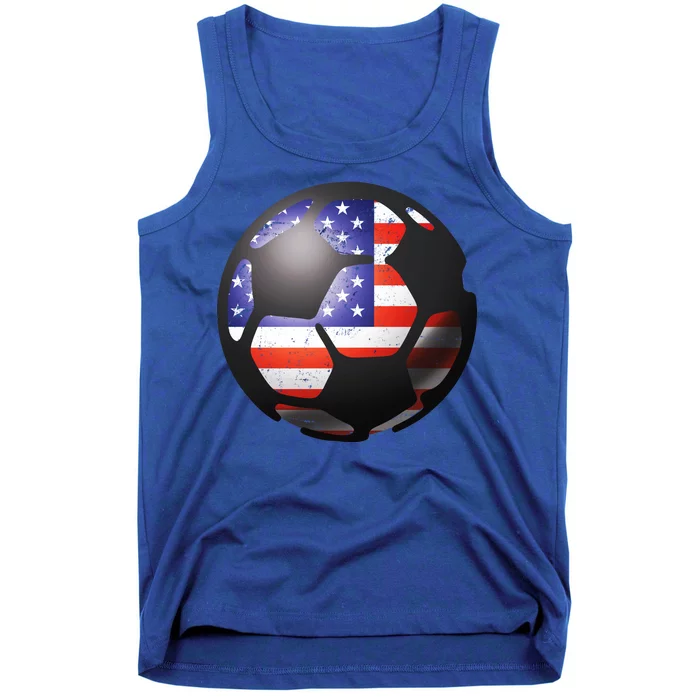 USA Soccer Ball Tank Top