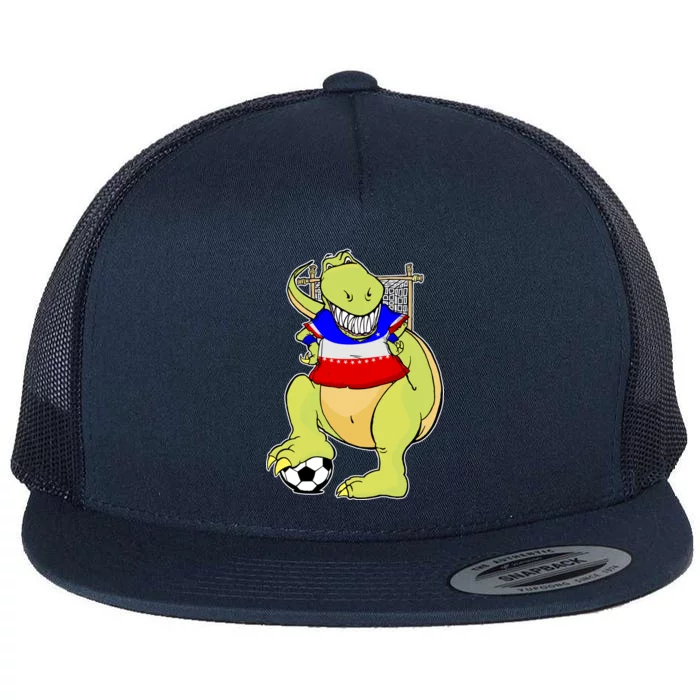 USA Soccer T-Rex Flat Bill Trucker Hat