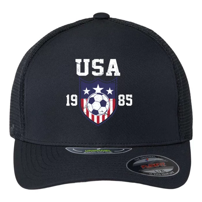 USA Soccer Team 1985 Flexfit Unipanel Trucker Cap