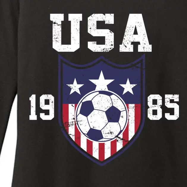 USA Soccer Team 1985 Womens CVC Long Sleeve Shirt