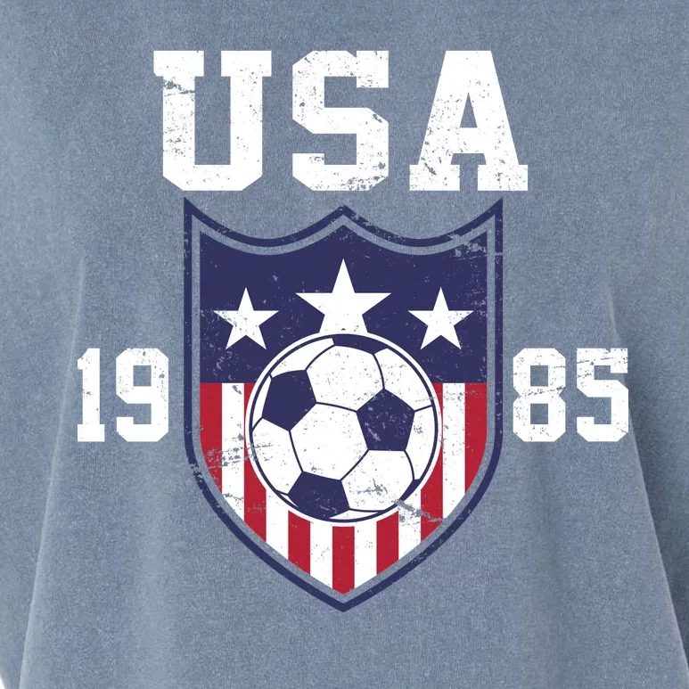 USA Soccer Team 1985 Garment-Dyed Women's Muscle Tee