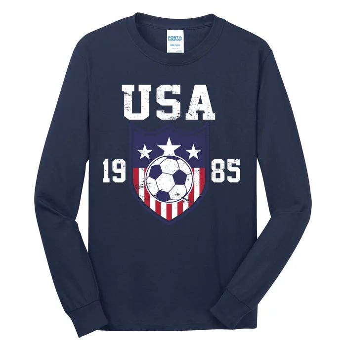 USA Soccer Team 1985 Tall Long Sleeve T-Shirt