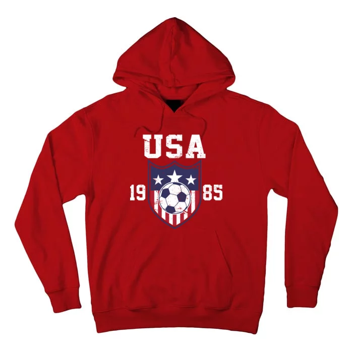 USA Soccer Team 1985 Tall Hoodie