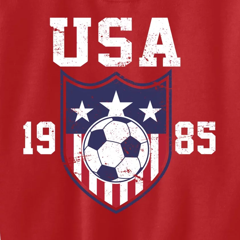 USA Soccer Team 1985 Kids Sweatshirt