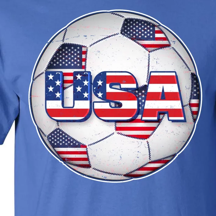 USA Soccer Team Ball Tall T-Shirt