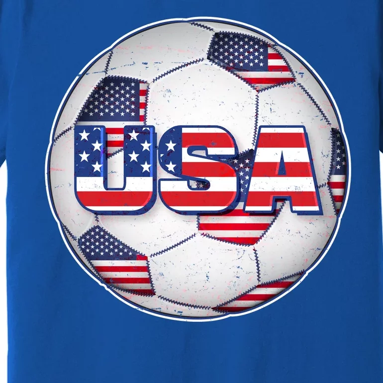 USA Soccer Team Ball Premium T-Shirt