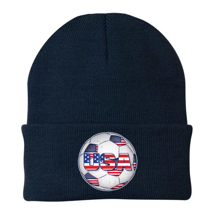 USA Soccer Team Ball Knit Cap Winter Beanie