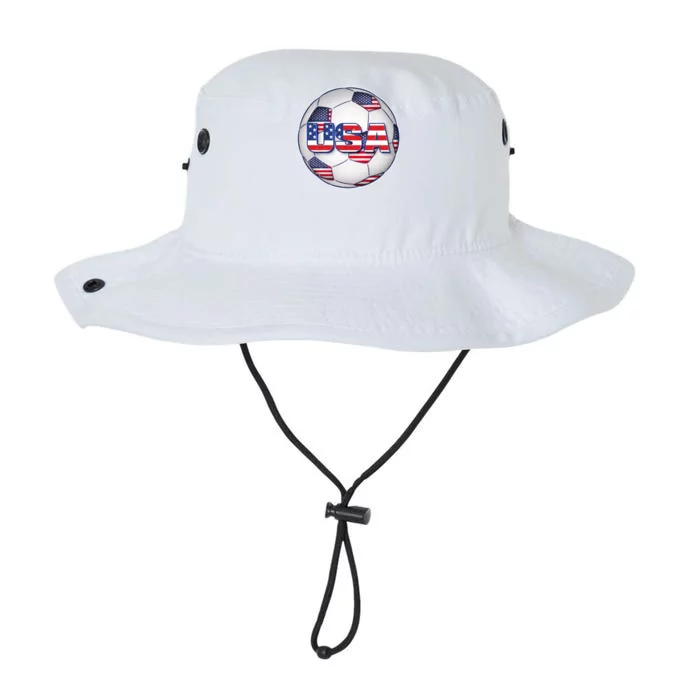 USA Soccer Team Ball Legacy Cool Fit Booney Bucket Hat