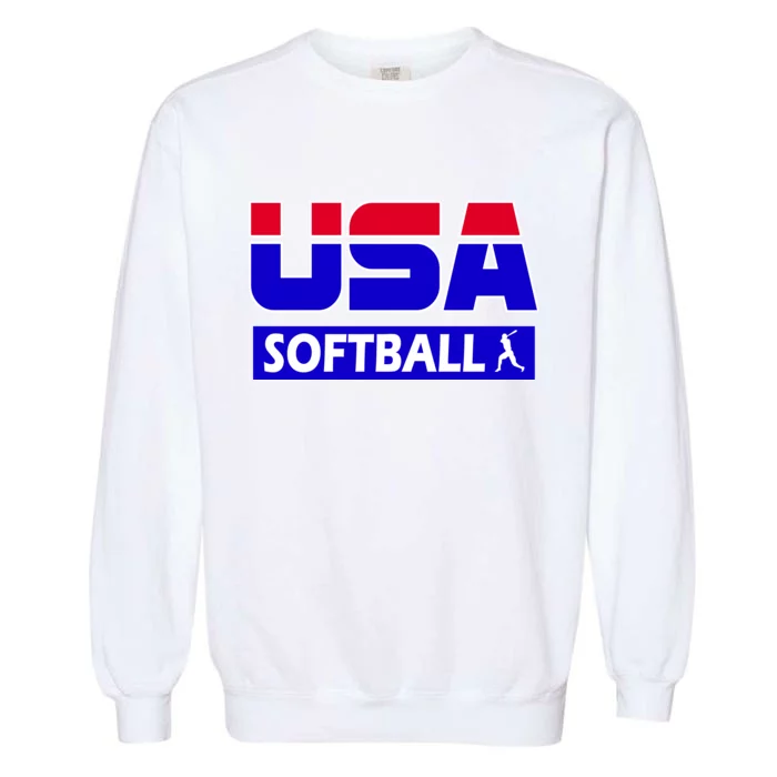 USA Softball Olympics Team Garment-Dyed Sweatshirt