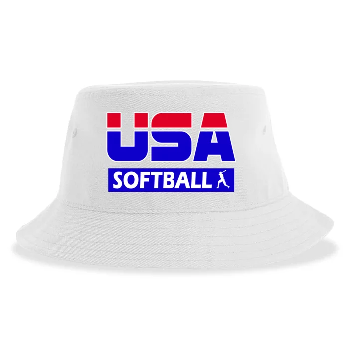 USA Softball Olympics Team Sustainable Bucket Hat