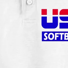 USA Softball Olympics Team Dry Zone Grid Performance Polo