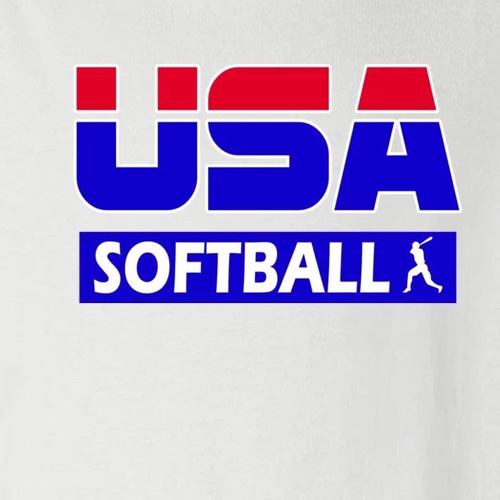 USA Softball Olympics Team Toddler Long Sleeve Shirt