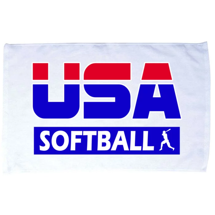 USA Softball Olympics Team Microfiber Hand Towel