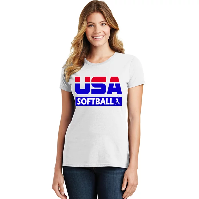 USA Softball Olympics Team Women's T-Shirt