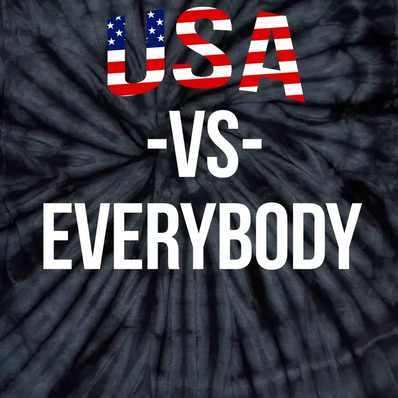 USA Vs Everybody Tie-Dye T-Shirt