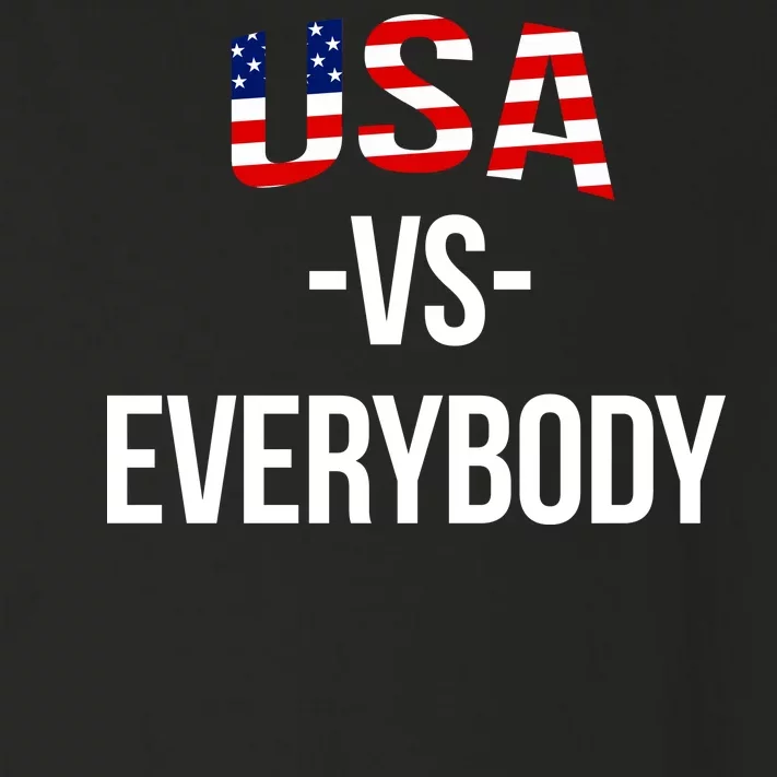 USA Vs Everybody Toddler Long Sleeve Shirt