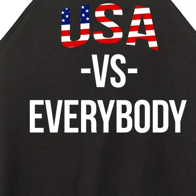 USA Vs Everybody Women’s Perfect Tri Rocker Tank