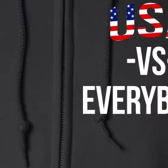 USA Vs Everybody Full Zip Hoodie