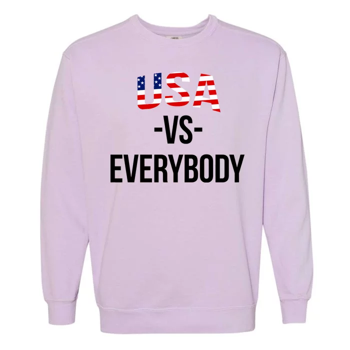 USA Vs Everybody Garment-Dyed Sweatshirt