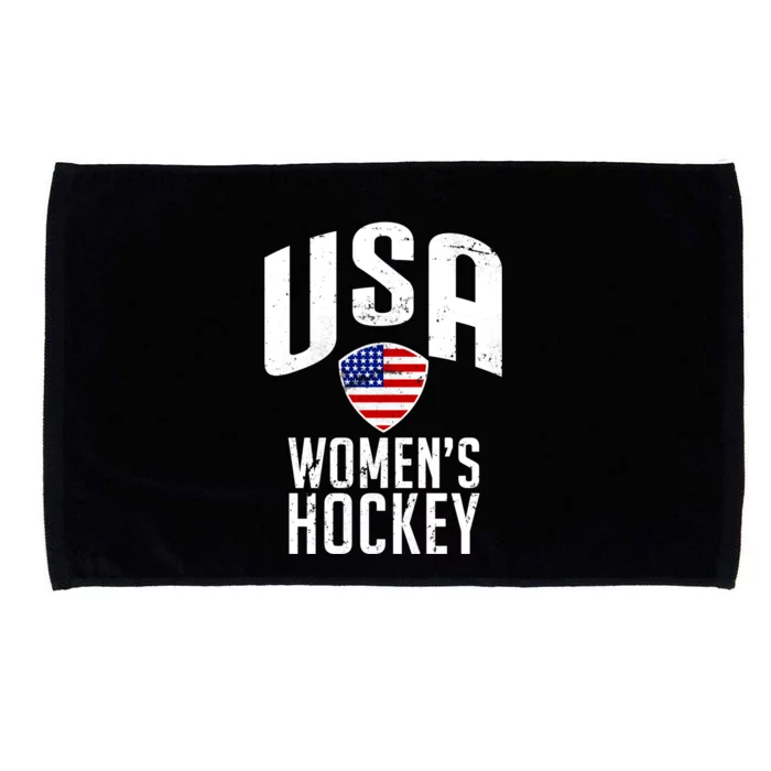 USA Women's Hockey Winter Sports Games Microfiber Hand Towel