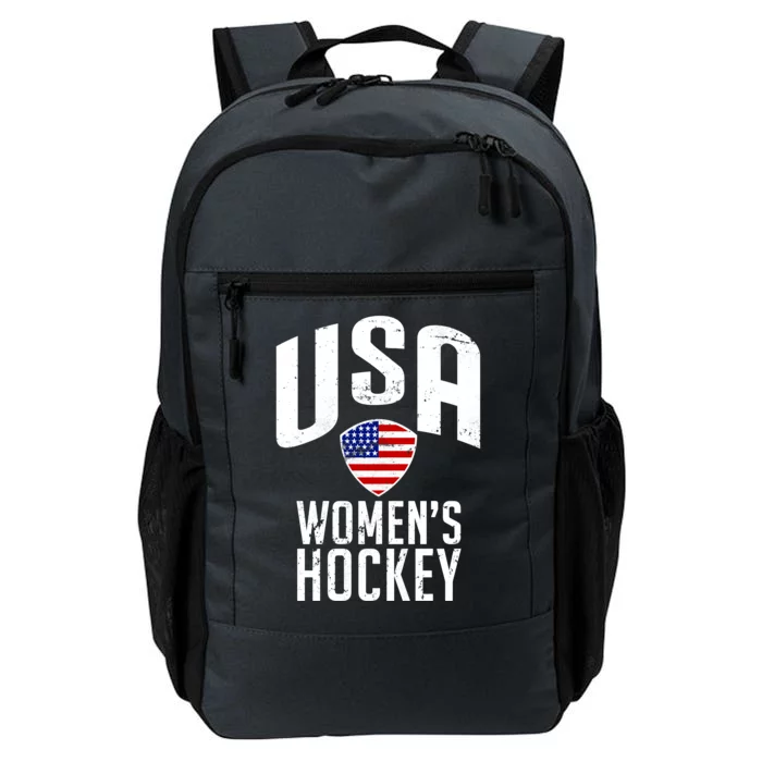 USA Women's Hockey Winter Sports Games Daily Commute Backpack