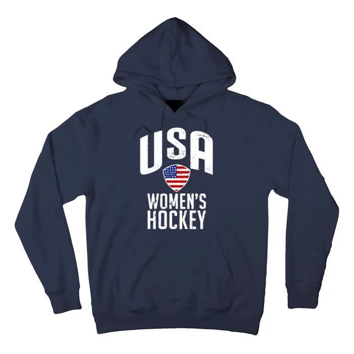 USA Women's Hockey Winter Sports Games Hoodie